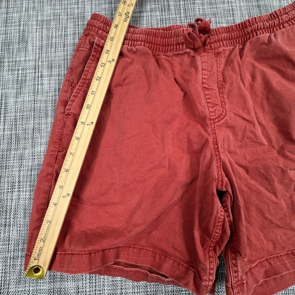 Vans Mens Range Elastic Relaxed Fit Chino Shorts Burnt Red Large Skateboarding
